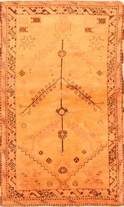 Kazak Brown Hand Knotted 30 X 50 Area Rug 253-26983 Image 0