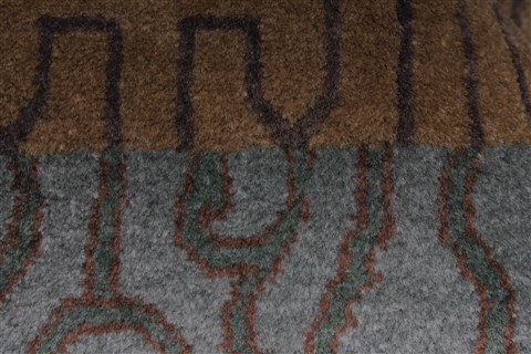 Gabbeh Brown Hand Knotted 63 X 93 Area Rug 250-26984 Image 11