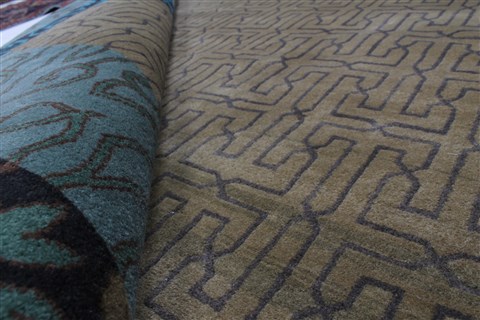 Gabbeh Brown Hand Knotted 63 X 93 Area Rug 250-26984 Image 14