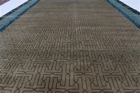 Gabbeh Brown Hand Knotted 63 X 93 Area Rug 250-26984 Image 17