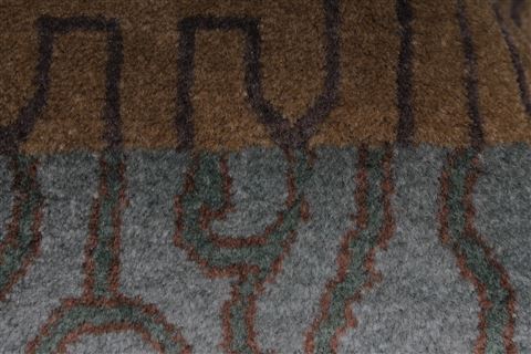Gabbeh Brown Hand Knotted 63 X 93 Area Rug 250-26984 Image 1