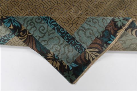 Gabbeh Brown Hand Knotted 63 X 93 Area Rug 250-26984 Image 3