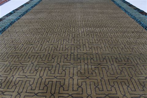 Gabbeh Brown Hand Knotted 63 X 93 Area Rug 250-26984 Image 5