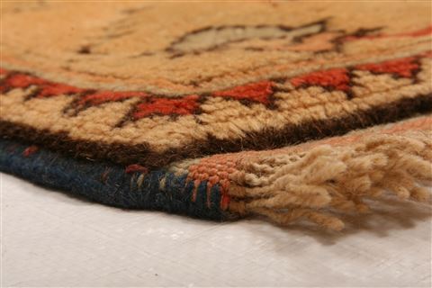 Kazak Orange Hand Knotted 37 X 51 Area Rug 100-26988 Image 8