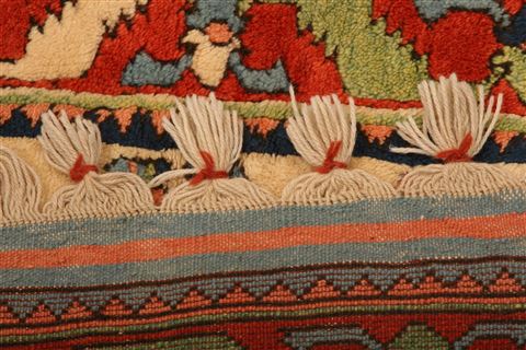 Kazak Red Hand Knotted 38 X 411 Area Rug 253-26989 Image 13