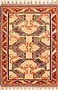 Kazak Red Hand Knotted 38 X 411  Area Rug 253-26989 Thumb 0