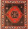 Kazak Multicolor Square Hand Knotted 48 X 52  Area Rug 100-26990 Thumb 0