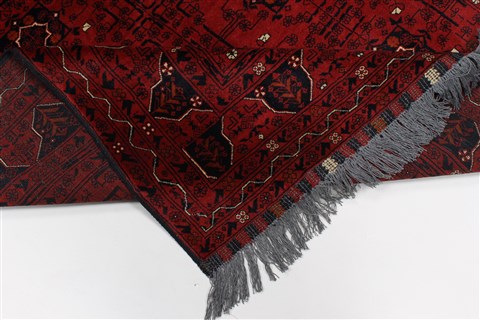 Khan Mohammadi Blue Hand Knotted 411 X 62 Area Rug 250-26991 Image 10