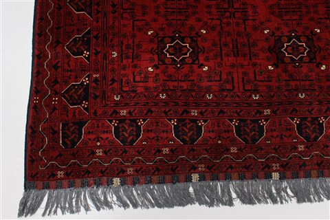 Khan Mohammadi Blue Hand Knotted 411 X 62 Area Rug 250-26991 Image 5