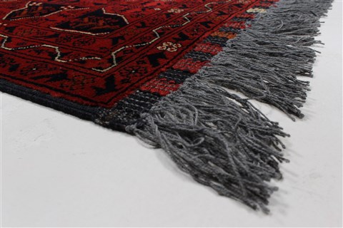 Khan Mohammadi Blue Hand Knotted 411 X 62 Area Rug 250-26991 Image 6