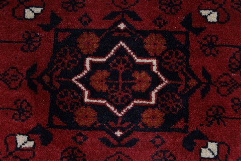 Khan Mohammadi Blue Hand Knotted 411 X 62 Area Rug 250-26991 Image 7