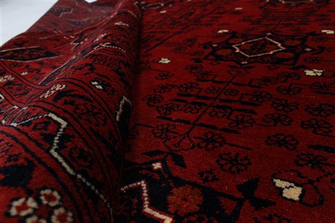 Khan Mohammadi Blue Hand Knotted 411 X 62 Area Rug 250-26991 Image 9