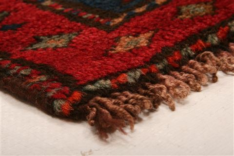 Karabakh Red Hand Knotted 36 X 64 Area Rug 100-26992 Image 8