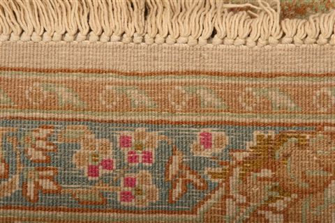 Kerman Beige Hand Knotted 31 X 52 Area Rug 100-26994 Image 7