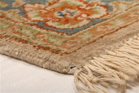 Kerman Beige Hand Knotted 31 X 52 Area Rug 100-26994 Image 8