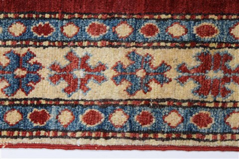 Kazak Red Hand Knotted 44 X 67 Area Rug 250-26997 Image 2
