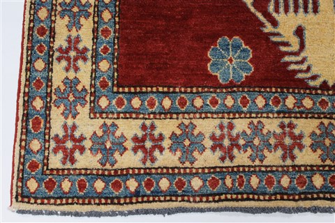 Kazak Red Hand Knotted 44 X 67 Area Rug 250-26997 Image 4