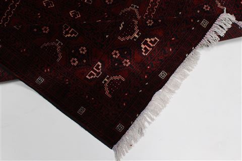 Baluch Red Hand Knotted 51 X 66 Area Rug 250-26998 Image 10