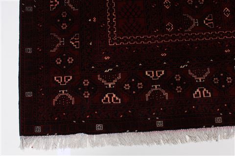 Baluch Red Hand Knotted 51 X 66 Area Rug 250-26998 Image 5