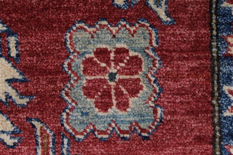 Kazak Red Hand Knotted 43 X 610 Area Rug 250-26999 Image 10