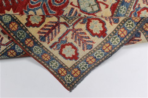Kazak Red Hand Knotted 43 X 76 Area Rug 250-27001 Image 2