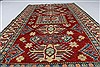 Kazak Red Hand Knotted 43 X 76  Area Rug 250-27001 Thumb 4