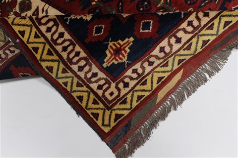 Baluch Beige Hand Knotted 410 X 62 Area Rug 250-27004 Image 21