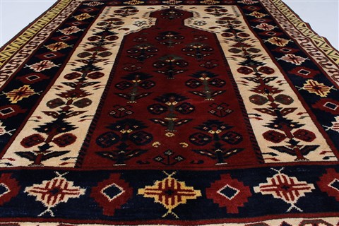 Baluch Beige Hand Knotted 410 X 62 Area Rug 250-27004 Image 23