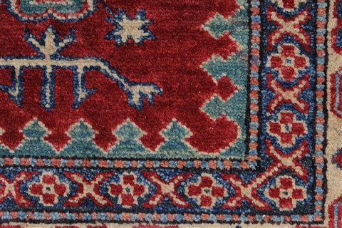 Kazak Red Hand Knotted 46 X 66 Area Rug 250-27005 Image 11