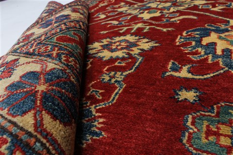 Kazak Red Hand Knotted 46 X 66 Area Rug 250-27005 Image 1