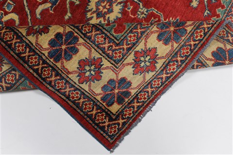 Kazak Red Hand Knotted 46 X 66 Area Rug 250-27005 Image 2