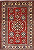 Kazak Red Hand Knotted 46 X 66  Area Rug 250-27005 Thumb 0