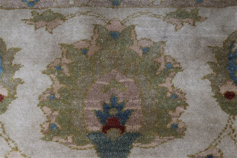 Chobi Green Hand Knotted 56 X 70 Area Rug 250-27007 Image 11