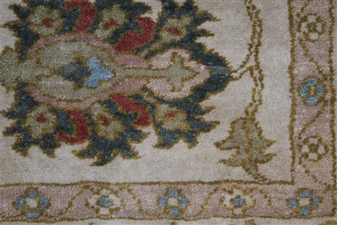 Chobi Green Hand Knotted 56 X 70 Area Rug 250-27007 Image 12