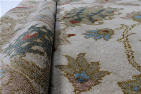 Chobi Green Hand Knotted 56 X 70 Area Rug 250-27007 Image 2
