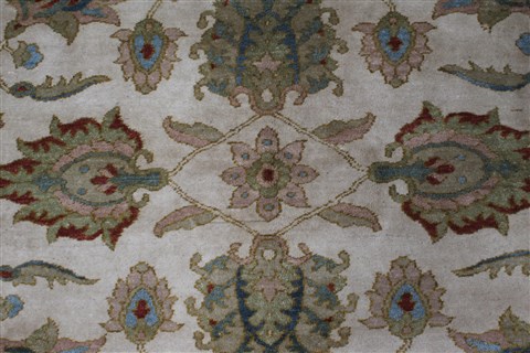 Chobi Green Hand Knotted 56 X 70 Area Rug 250-27007 Image 7