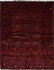 Mashad Blue Hand Knotted 52 X 63  Area Rug 250-27008 Thumb 0