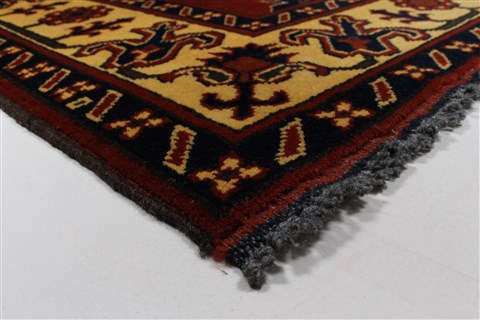 Kazak Red Hand Knotted 51 X 66 Area Rug 250-27009 Image 8