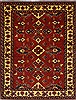 Kazak Red Hand Knotted 51 X 66  Area Rug 250-27009 Thumb 0
