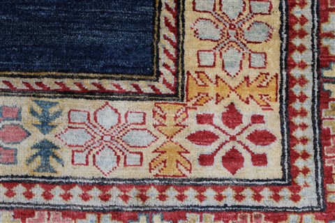 Kazak Blue Hand Knotted 410 X 611 Area Rug 250-27010 Image 11