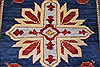 Kazak Blue Hand Knotted 410 X 611  Area Rug 250-27010 Thumb 6