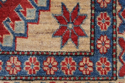 Kazak Red Hand Knotted 42 X 66 Area Rug 250-27012 Image 9