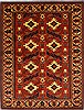 Kazak Red Hand Knotted 51 X 67  Area Rug 250-27013 Thumb 0