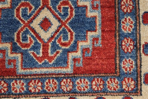 Kazak Red Hand Knotted 44 X 64 Area Rug 250-27016 Image 1