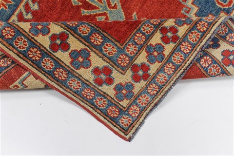 Kazak Red Hand Knotted 44 X 64 Area Rug 250-27016 Image 3