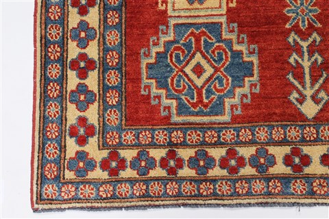 Kazak Red Hand Knotted 44 X 64 Area Rug 250-27016 Image 8