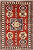 Kazak Red Hand Knotted 44 X 64  Area Rug 250-27016 Thumb 0