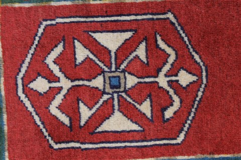 Yalameh Blue Hand Knotted 45 X 67 Area Rug 250-27017 Image 11
