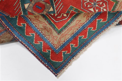 Yalameh Blue Hand Knotted 45 X 67 Area Rug 250-27017 Image 1
