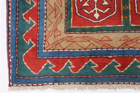 Yalameh Blue Hand Knotted 45 X 67 Area Rug 250-27017 Image 8